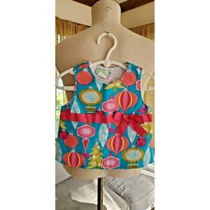 Super nice - LITTLE THREADS - Girls Holiday top -  Multicolor - Size 2T